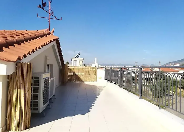 New Independent Loft, 360⁰ View, 5' Beach/center Lejlighed