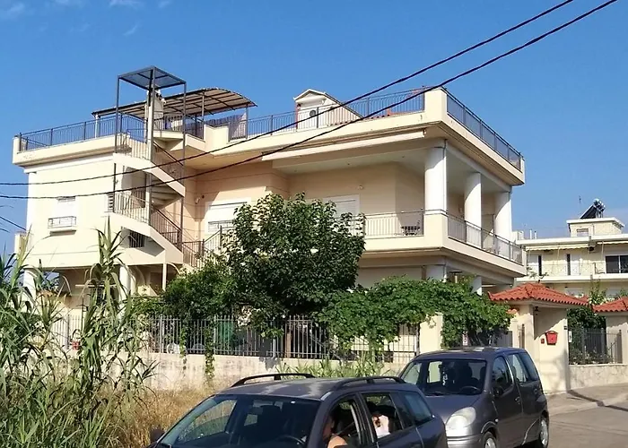 New Independent Loft, 360⁰ View, 5' Beach/center * Kalamata