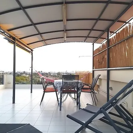 New Independent Loft, 360⁰ View, 5' Beach/center Apartment *