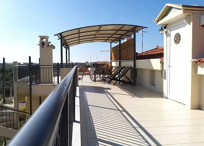 Apartment New Independent Loft, 360⁰ View, 5' Beach/center